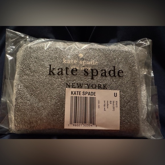 NWT - Black Kate Spade Madison Small L-Zip Wallet - Picture 2 of 5